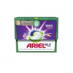 Ariel All in 1 PODS Color+ Kapsułki do Prania Tkanin Kolorowych 10 Sztuk